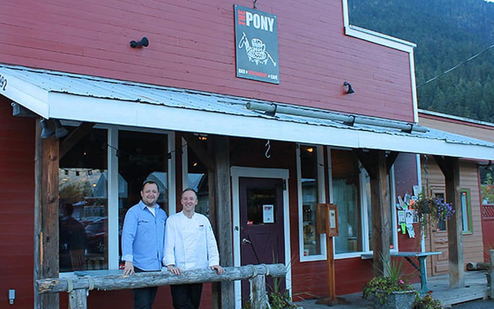 The Pony Restaurant Owners Neil and Alex